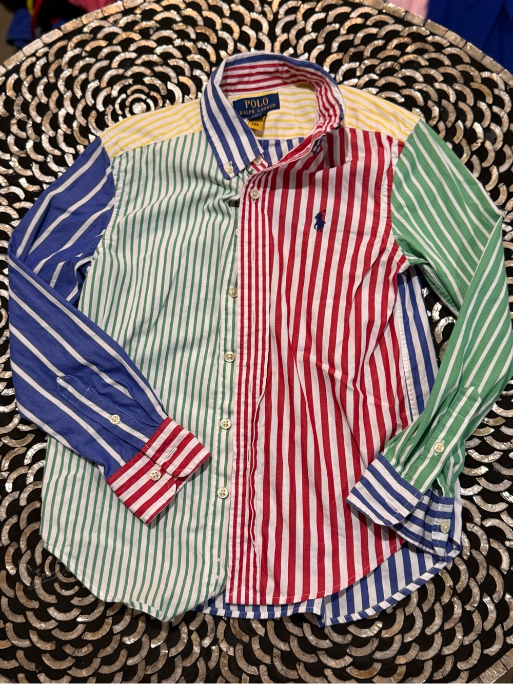 Polo by Ralph Lauren Multicolor Striped Button-Down Shirt